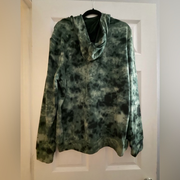 Flx Men's Green Camouflage Hoodie - Picture 4 of 4